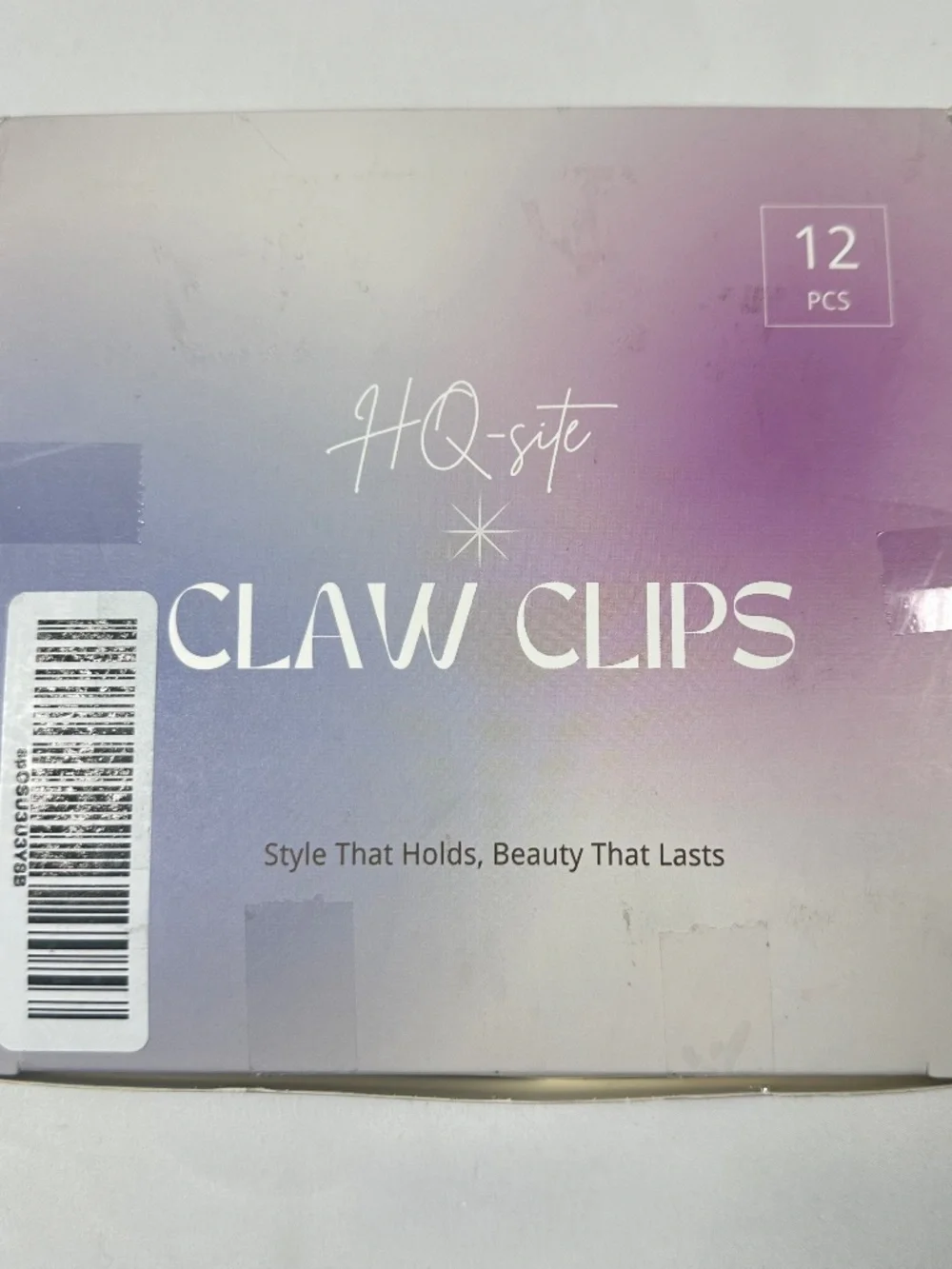 Women Medium Hair Claw Clips for All Hair Types Lot of 12 New in Box Style 3.5